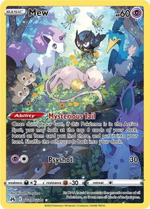Mew - Crown Zenith: Galarian Gallery (CRZ:GG) #GG10/GG70 - Ultra Rare Pokémon Trading Card