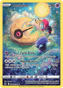 Lunatone - Crown Zenith: Galarian Gallery (CRZ:GG) #GG11/GG70 - Ultra Rare Pokémon Trading Card