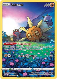 Solrock - Crown Zenith: Galarian Gallery (CRZ:GG) #GG15/GG70 - Ultra Rare Pokémon Trading Card