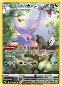 Hisuian Goodra - Crown Zenith: Galarian Gallery (CRZ:GG) #GG21/GG70 - Ultra Rare Pokémon Trading Card