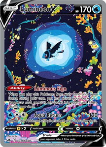 Lumineon V - Crown Zenith: Galarian Gallery (CRZ:GG) #GG39/GG70 - Ultra Rare Pokémon Trading Card