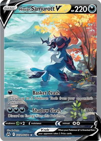Hisuian Samurott V - Crown Zenith: Galarian Gallery (CRZ:GG) #GG51/GG70 - Ultra Rare Pokémon Trading Card