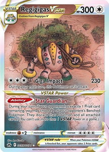 Regigigas VSTAR - Crown Zenith: Galarian Gallery (CRZ:GG) #GG55/GG70 - Ultra Rare Pokémon Trading Card