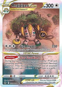 Regigigas VSTAR - Crown Zenith: Galarian Gallery (CRZ:GG) #GG55/GG70 - Ultra Rare Pokémon Trading Card