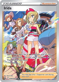 Irida - Crown Zenith: Galarian Gallery (CRZ:GG) #GG63/GG70 - Ultra Rare Pokémon Trading Card