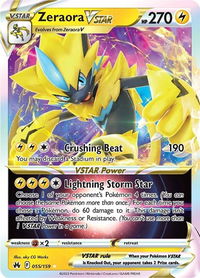 Zeraora VSTAR - Crown Zenith (CRZ) #055/159 - Ultra Rare Pokémon Trading Card