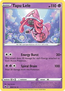 Tapu Lele - SWSH: Crown Zenith (CRZ) #064/159 - Holo Rare Pokémon Trading Card