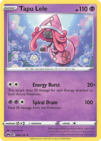 Tapu Lele - Crown Zenith (CRZ) #064/159 - Holo Rare Pokémon Trading Card