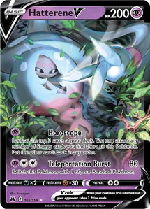 Hatterene V - SWSH: Crown Zenith (CRZ) #065/159 - Ultra Rare Pokémon Trading Card