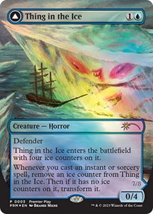 Thing in the Ice - Pro Tour Promos (PTP) #3 - Promo Magic: The Gathering Trading Card