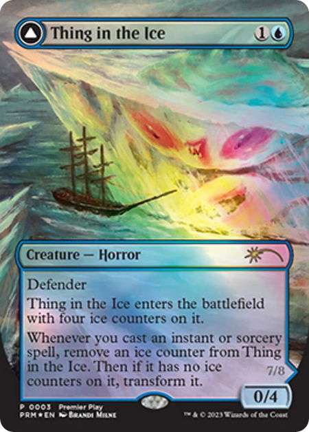 Thing in the Ice - Pro Tour Promos Magic: The Gathering trading card