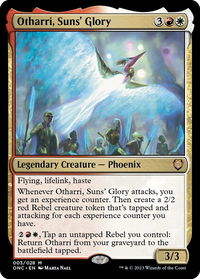 Otharri, Suns' Glory - Commander: Phyrexia: All Will Be One (ONC) #3 - Mythic Magic: The Gathering Trading Card