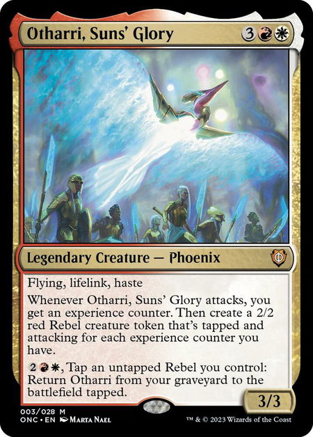 Otharri, Suns' Glory - Commander: Phyrexia: All Will Be One Magic: The Gathering trading card