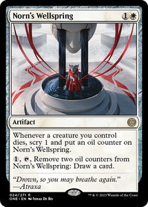 Norn's Wellspring - Phyrexia: All Will Be One (ONE) #24 - Rare Magic: The Gathering Trading Card