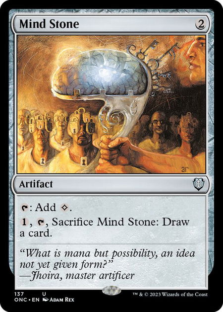 Mind Stone - Commander: Phyrexia: All Will Be One Magic: The Gathering trading card