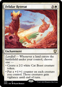 Felidar Retreat - Commander: Phyrexia: All Will Be One (ONC) #66 - Rare Magic: The Gathering Trading Card