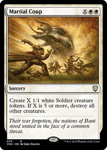 Martial Coup - Commander: Phyrexia: All Will Be One (ONC) #79 - Rare Magic: The Gathering Trading Card