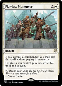 Flawless Maneuver - Commander: Phyrexia: All Will Be One (ONC) #68 - Rare Magic: The Gathering Trading Card