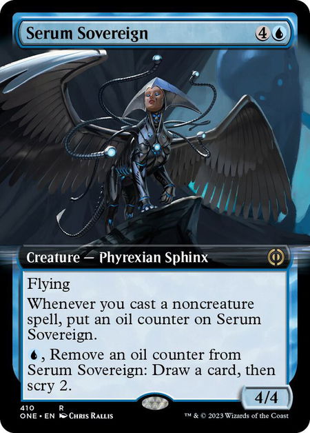 Serum Sovereign (Extended Art) - Phyrexia: All Will Be One Magic: The Gathering trading card