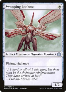 Swooping Lookout - Phyrexia: All Will Be One (ONE) #35 - Uncommon Magic: The Gathering Trading Card