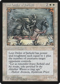 Lost Order of Jarkeld - Ice Age (ICE) #43 - Rare Magic: The Gathering Trading Card