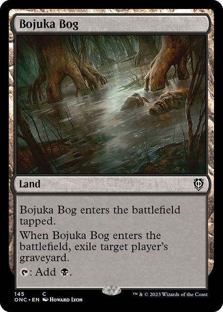Bojuka Bog - Commander: Phyrexia: All Will Be One Magic: The Gathering trading card