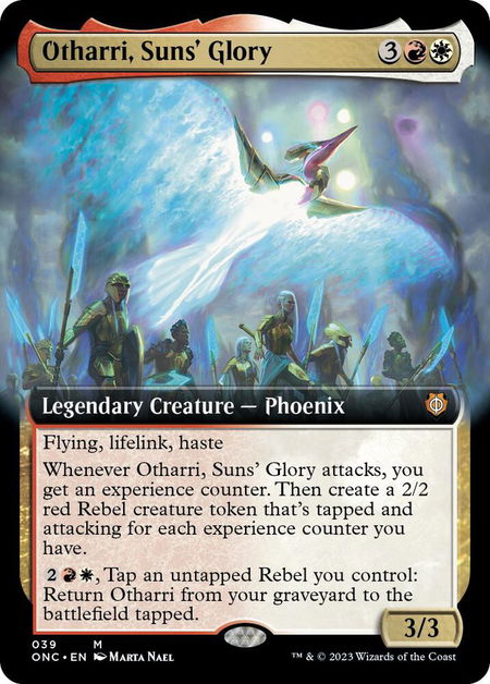 Otharri, Suns' Glory (Extended Art) - Commander: Phyrexia: All Will Be One Magic: The Gathering trading card