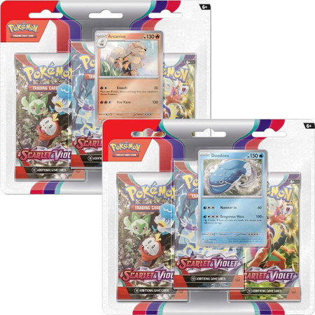 Scarlet & Violet 3 Pack Blister [Set of 2] - SV01: Scarlet & Violet Base Set Pokémon trading card