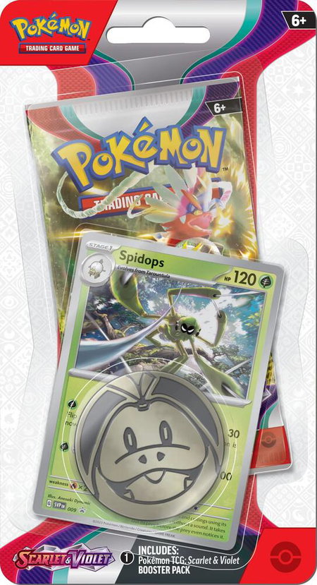 Scarlet & Violet Single Pack Blister [Spidops] - SV01: Scarlet & Violet Base Set Pokémon trading card