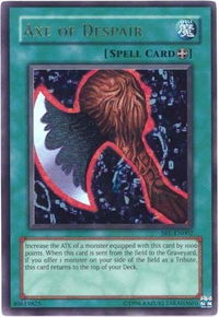 Axe of Despair - Spell Ruler (Worldwide English) (SRL-EN) #SRL-EN002 - Ultra Rare YuGiOh Trading Card