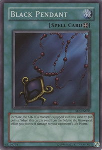 Black Pendant - Spell Ruler (Worldwide English) (SRL-EN) #SRL-EN003 - Super Rare YuGiOh Trading Card
