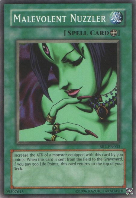 Malevolent Nuzzler - Spell Ruler (Worldwide English) YuGiOh trading card