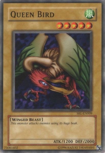 Queen Bird trading card from Spell Ruler (Worldwide English) Queen Bird - Spell Ruler (Worldwide English) YuGiOh trading card
