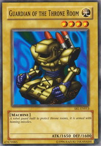 Guardian of the Throne Room - Spell Ruler (Worldwide English) (SRL-EN) #SRL-EN013 - Common / Short Print YuGiOh Trading Card