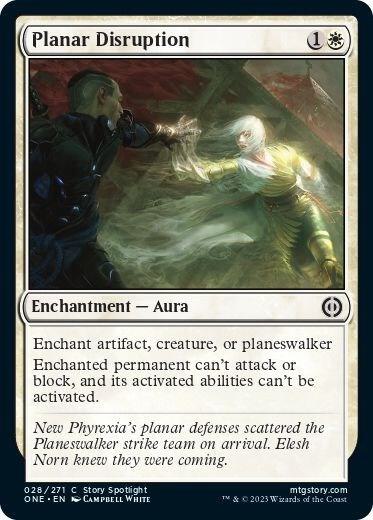 Planar Disruption - Phyrexia: All Will Be One Magic: The Gathering trading card