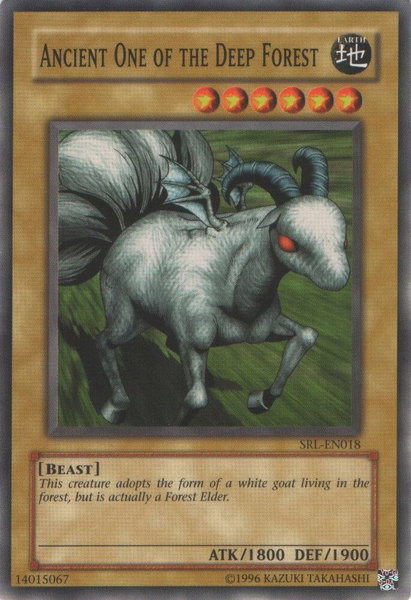 Ancient One of the Deep Forest trading card from Spell Ruler (Worldwide English) Ancient One of the Deep Forest - Spell Ruler (Worldwide English) YuGiOh trading card