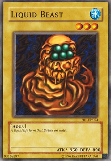 Liquid Beast trading card from Spell Ruler (Worldwide English) Liquid Beast - Spell Ruler (Worldwide English) YuGiOh trading card