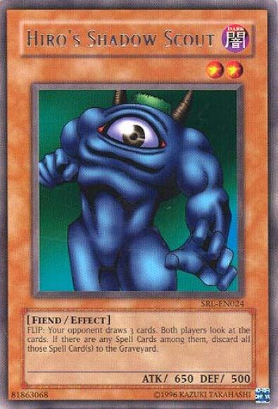 Hiro's Shadow Scout trading card from Spell Ruler (Worldwide English) Hiro's Shadow Scout - Spell Ruler (Worldwide English) YuGiOh trading card