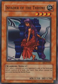 Invader of the Throne - Spell Ruler (Worldwide English) (SRL-EN) #SRL-EN026 - Super Rare YuGiOh Trading Card