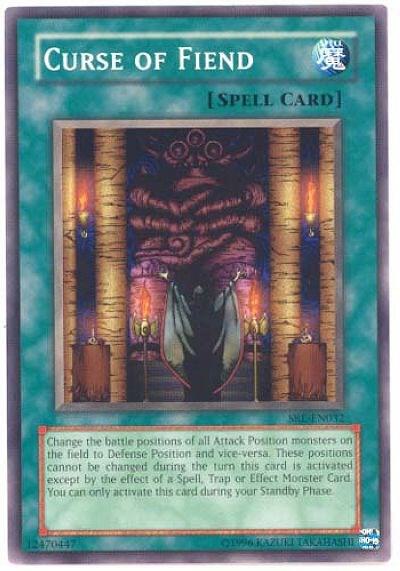 Curse of Fiend - Spell Ruler (Worldwide English) YuGiOh trading card