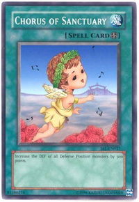 Chorus of Sanctuary - Spell Ruler (Worldwide English) (SRL-EN) #SRL-EN037 - Common / Short Print YuGiOh Trading Card