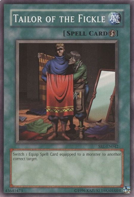 Tailor of the Fickle - Spell Ruler (Worldwide English) YuGiOh trading card