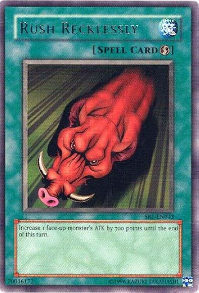 Rush Recklessly trading card from Spell Ruler (Worldwide English) Rush Recklessly - Spell Ruler (Worldwide English) YuGiOh trading card