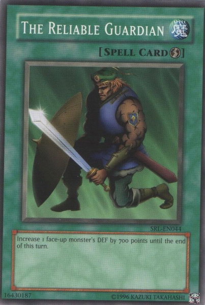 The Reliable Guardian trading card from Spell Ruler (Worldwide English) The Reliable Guardian - Spell Ruler (Worldwide English) YuGiOh trading card