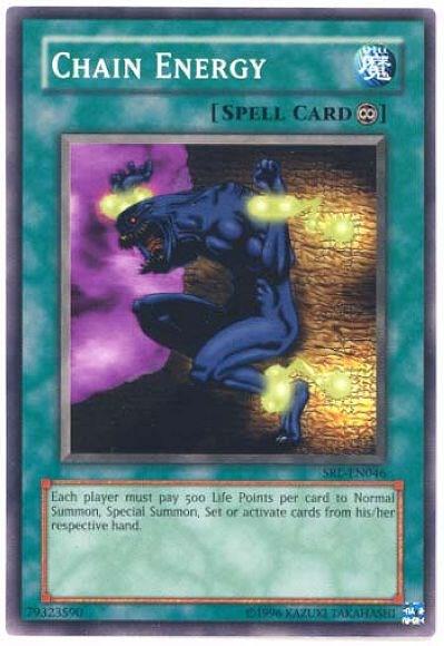 Chain Energy - Spell Ruler (Worldwide English) YuGiOh trading card