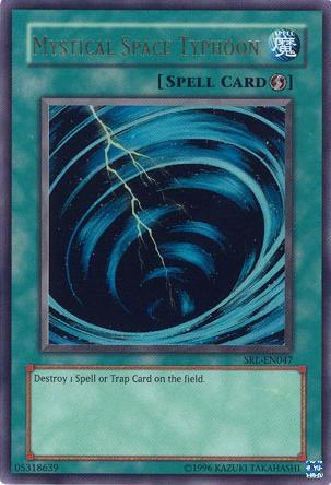 Mystical Space Typhoon trading card from Spell Ruler (Worldwide English) Mystical Space Typhoon - Spell Ruler (Worldwide English) YuGiOh trading card