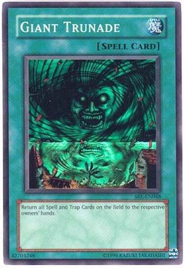Giant Trunade trading card from Spell Ruler (Worldwide English) Giant Trunade - Spell Ruler (Worldwide English) YuGiOh trading card