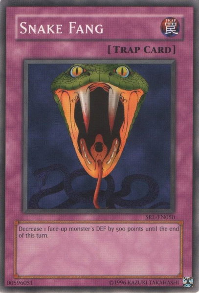 Snake Fang trading card from Spell Ruler (Worldwide English) Snake Fang - Spell Ruler (Worldwide English) YuGiOh trading card