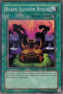 Black Illusion Ritual - Spell Ruler (Worldwide English) (SRL-EN) #SRL-EN051 - Super Rare YuGiOh Trading Card