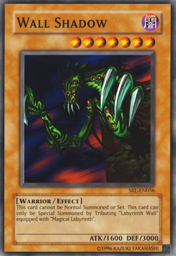 Wall Shadow trading card from Spell Ruler (Worldwide English) Wall Shadow - Spell Ruler (Worldwide English) YuGiOh trading card